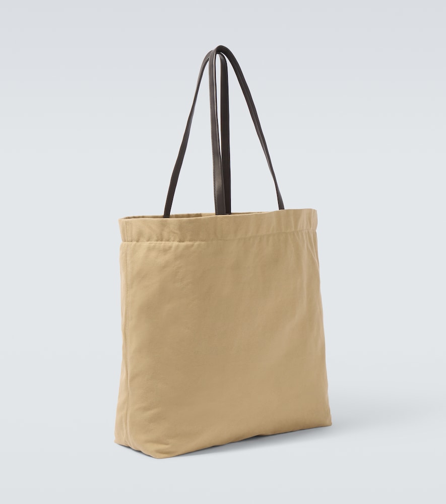  The Row The Row Tote Bag Tori Aus Canvas Mit Leder 