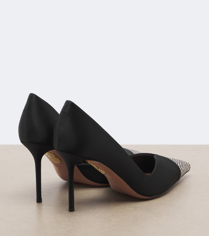 Narcisse Crystal-Embellished Pumps