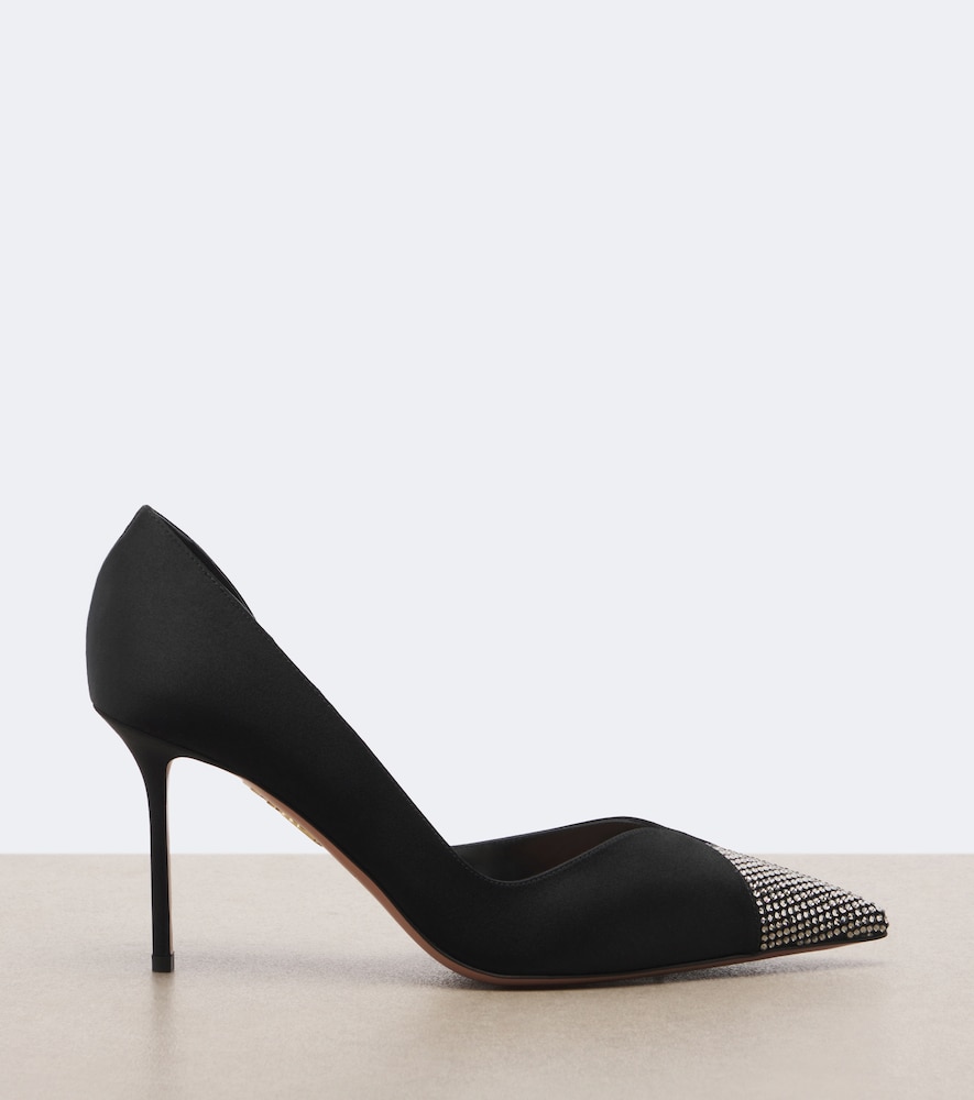 Narcisse Crystal-Embellished Pumps