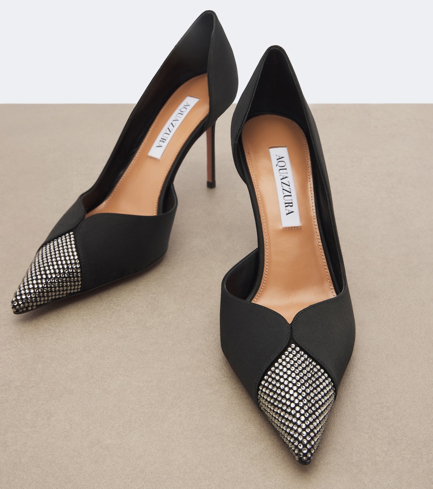 Narcisse Crystal-Embellished Pumps