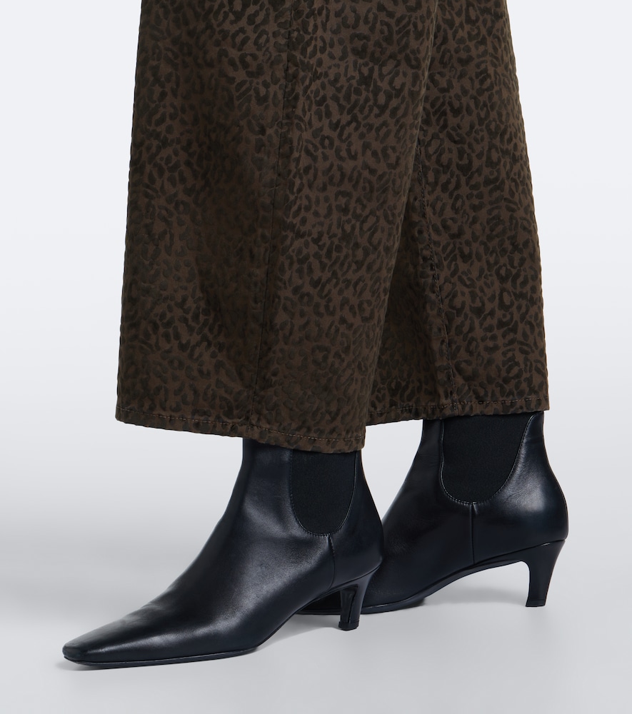 Frame Bow leopard-print barrel-leg jeans | Thumbnail 3 Frame Bow leopard-print barrel-leg jeans | Thumbnail 3