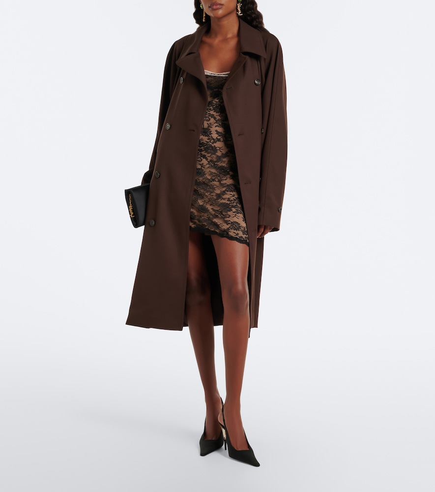 Double-Breasted Trench Coat