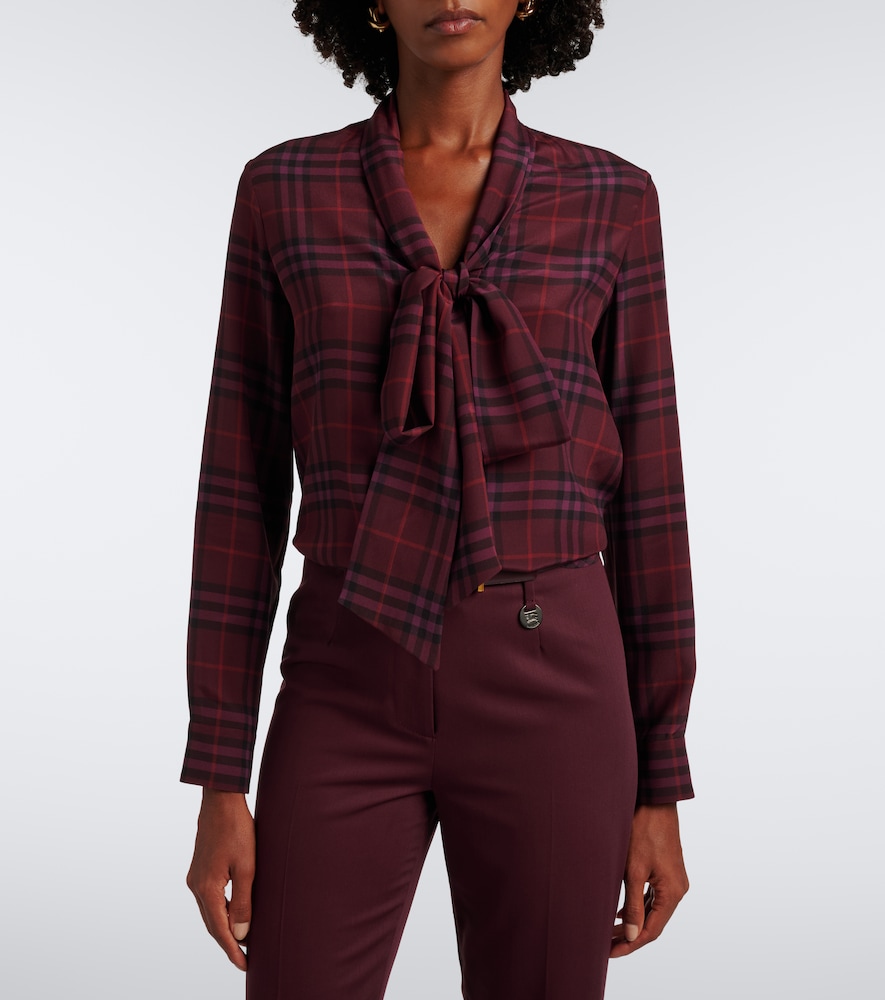 Rhiannon Burberry Check Blouse