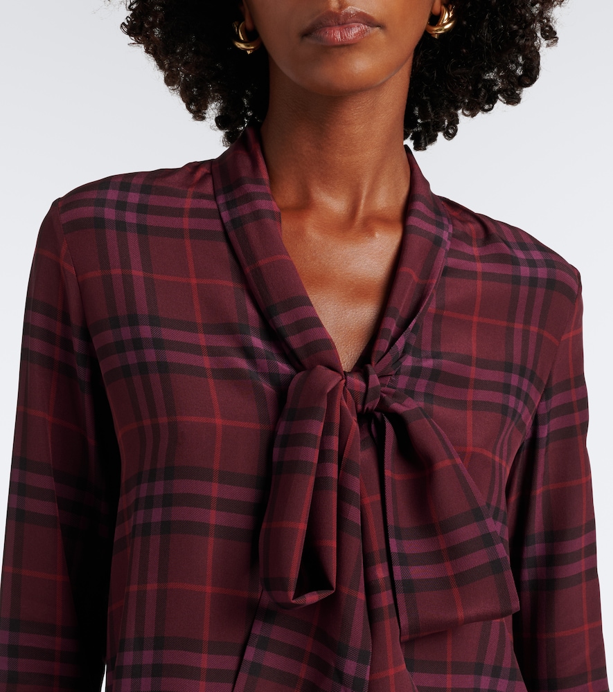 Rhiannon Burberry Check Blouse