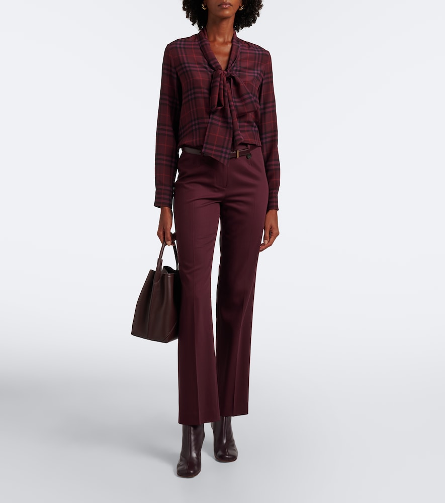 Rhiannon Burberry Check Blouse