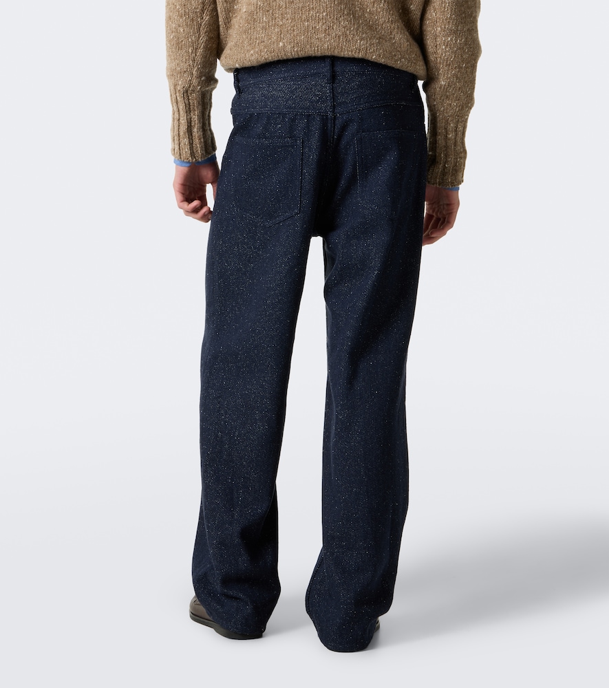 Silk Wide-Leg Pants