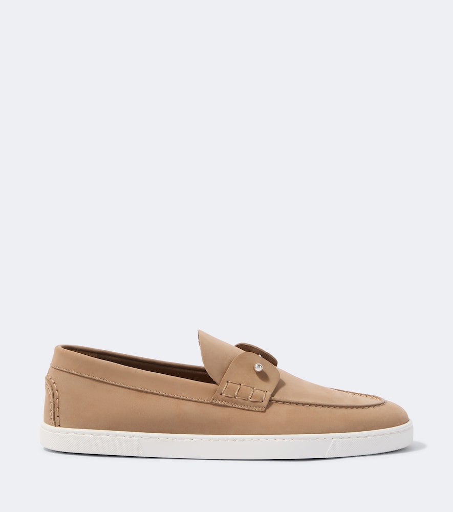 Chambeliboat Leather Slip-On Shoes