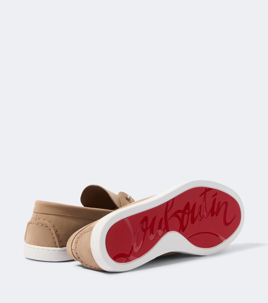 Chambeliboat Leather Slip-On Shoes