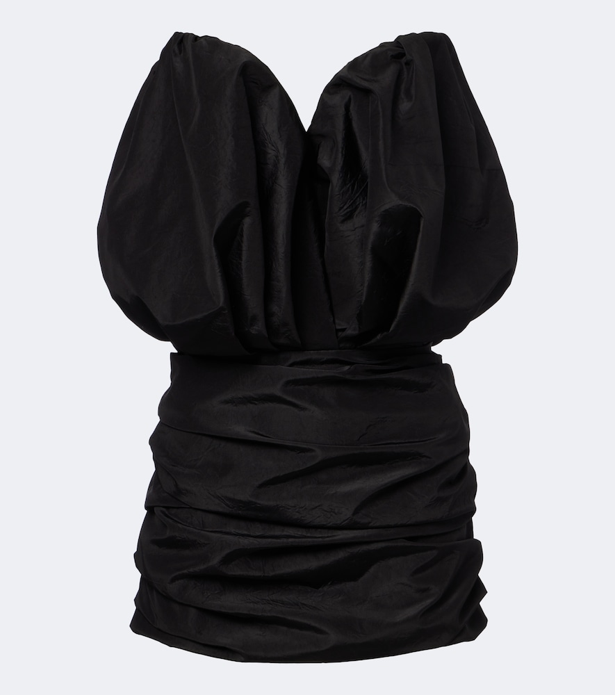 Bustier-Kleid aus Seide