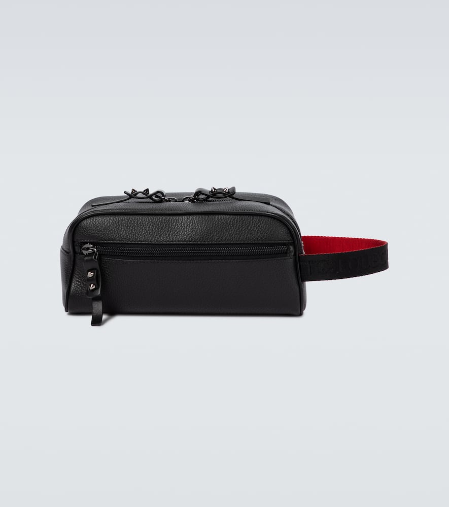 Christian Louboutin Blaster leather washbag