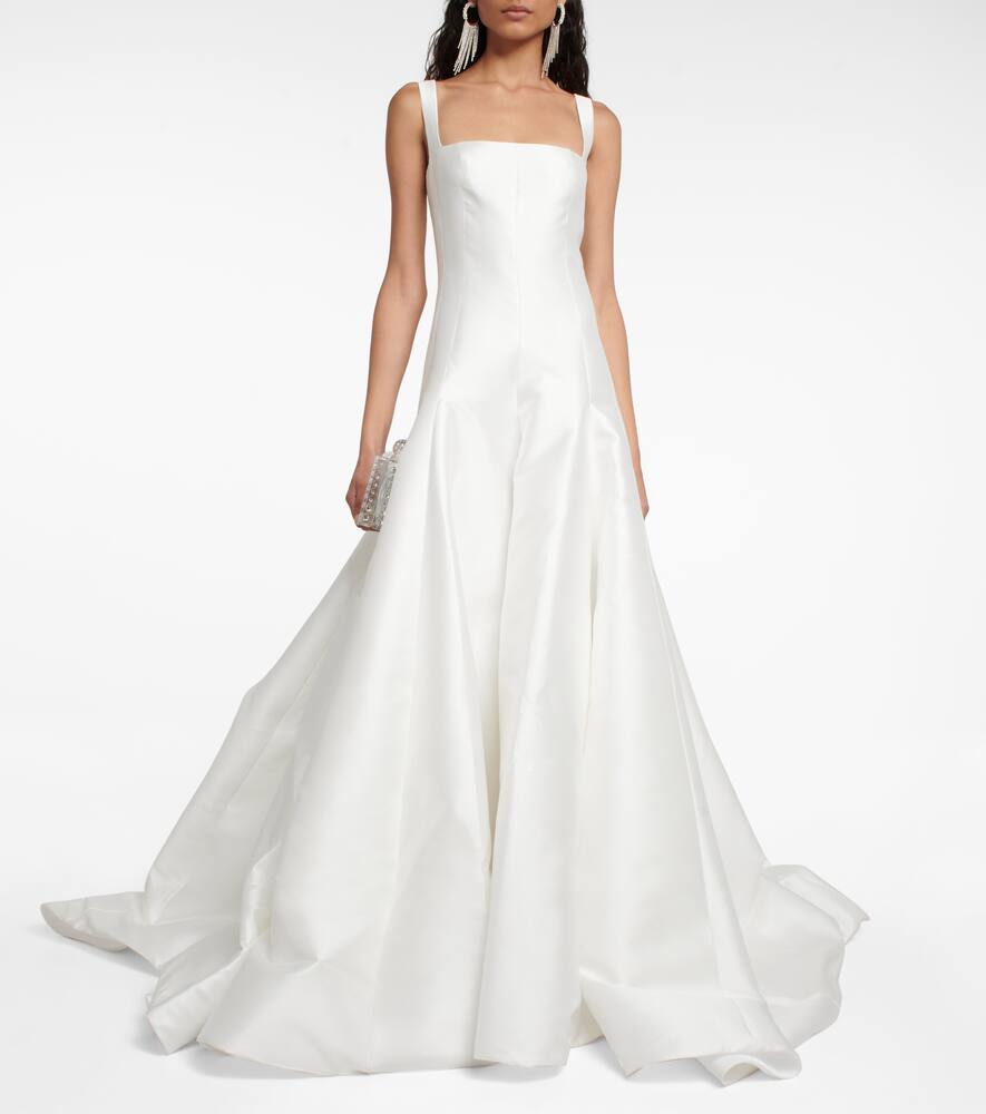 Costarellos Bridal Aretha Silkblend Gown In Off White ModeSens