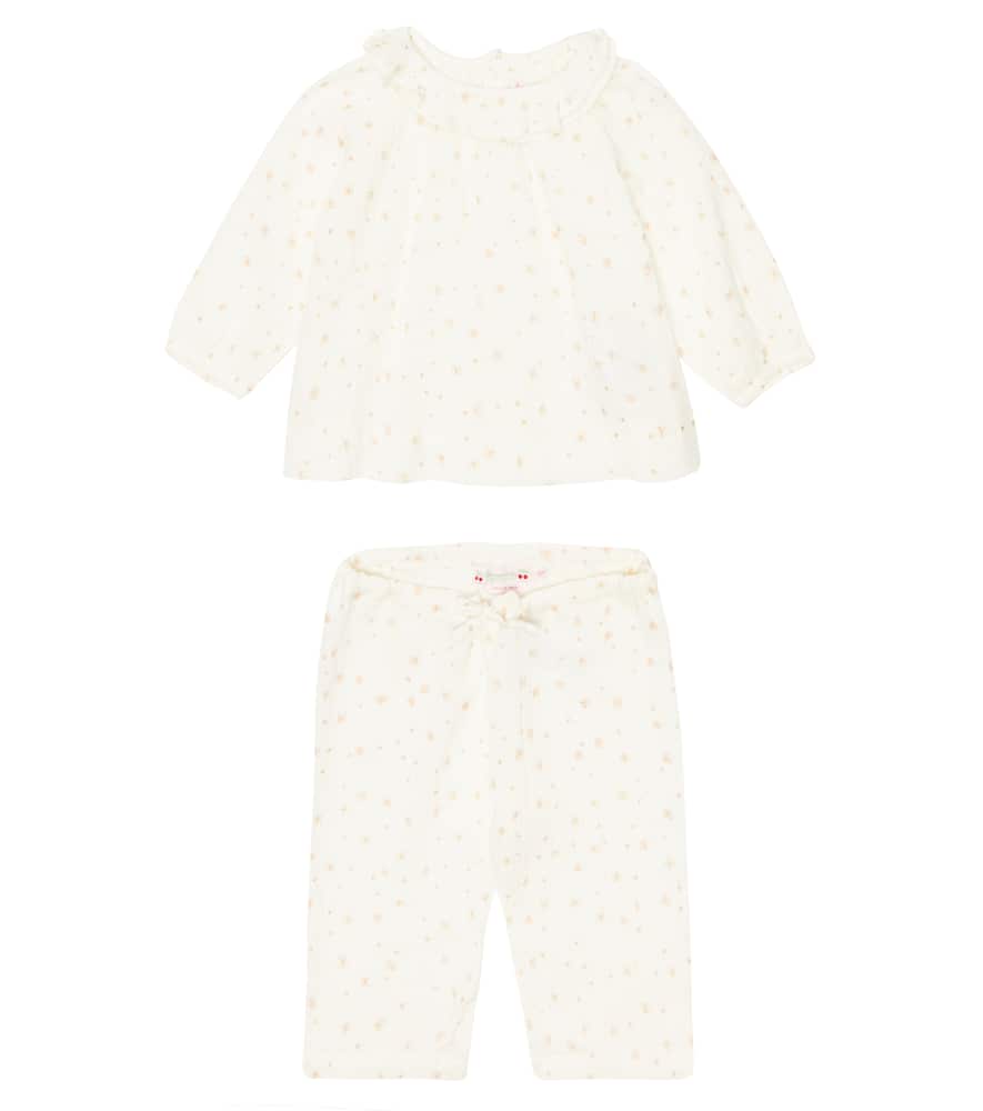 Bonpoint Baby Barulina floral pajamas
