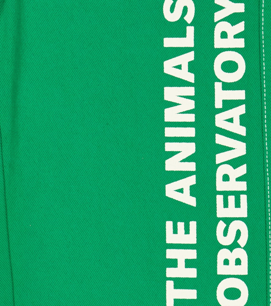 The Animals Observatory Bedruckte Jeans Ant In Green