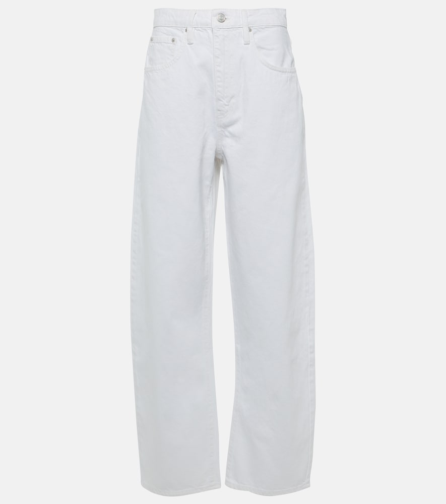 Frame Jean barrel Long taille haute 220 €