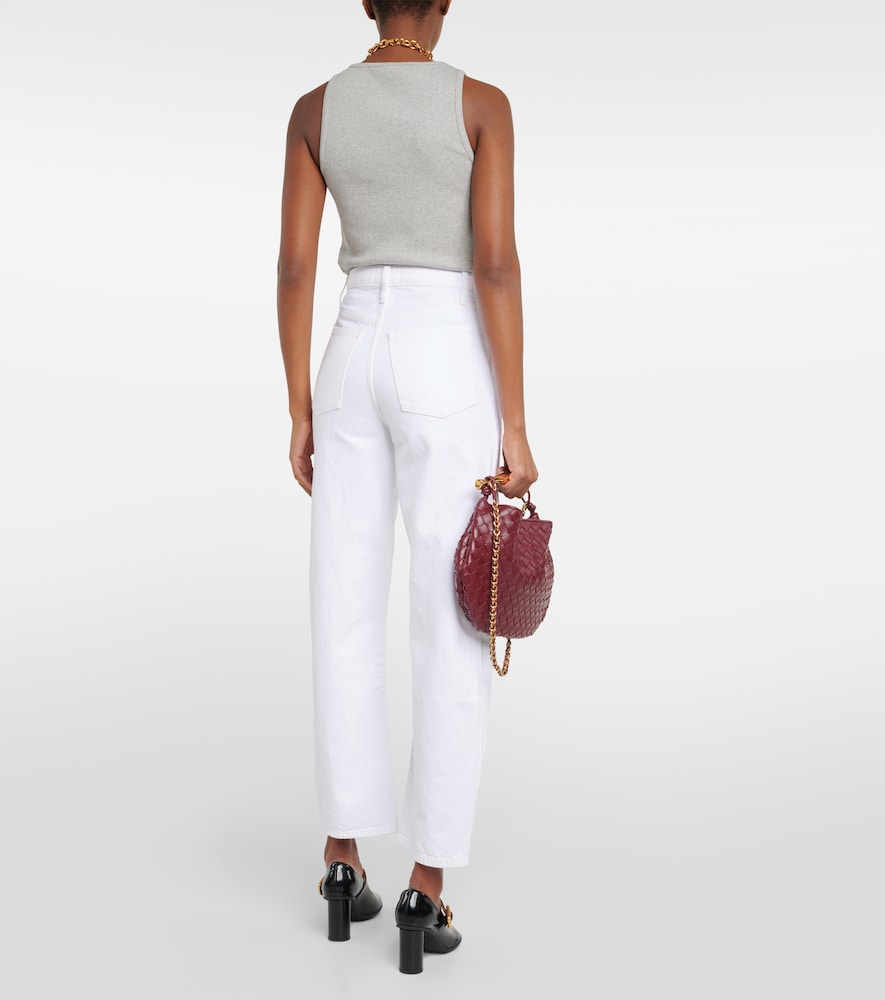  Frame Frame High-rise Jeans Long Barrel 
