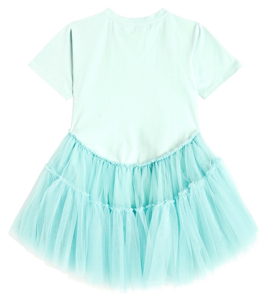  Caroline Bosmans Caroline Bosmans Jersey And Tulle Dress 