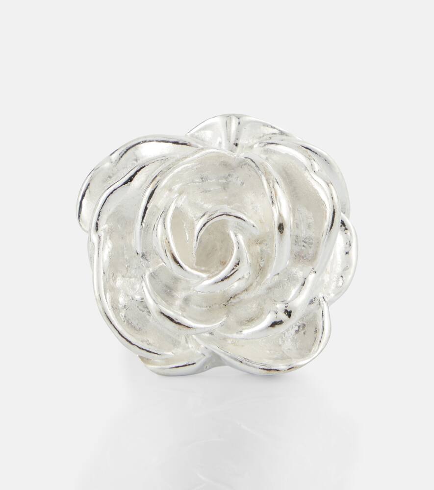 Magda Butrym Rose sterling silver ring