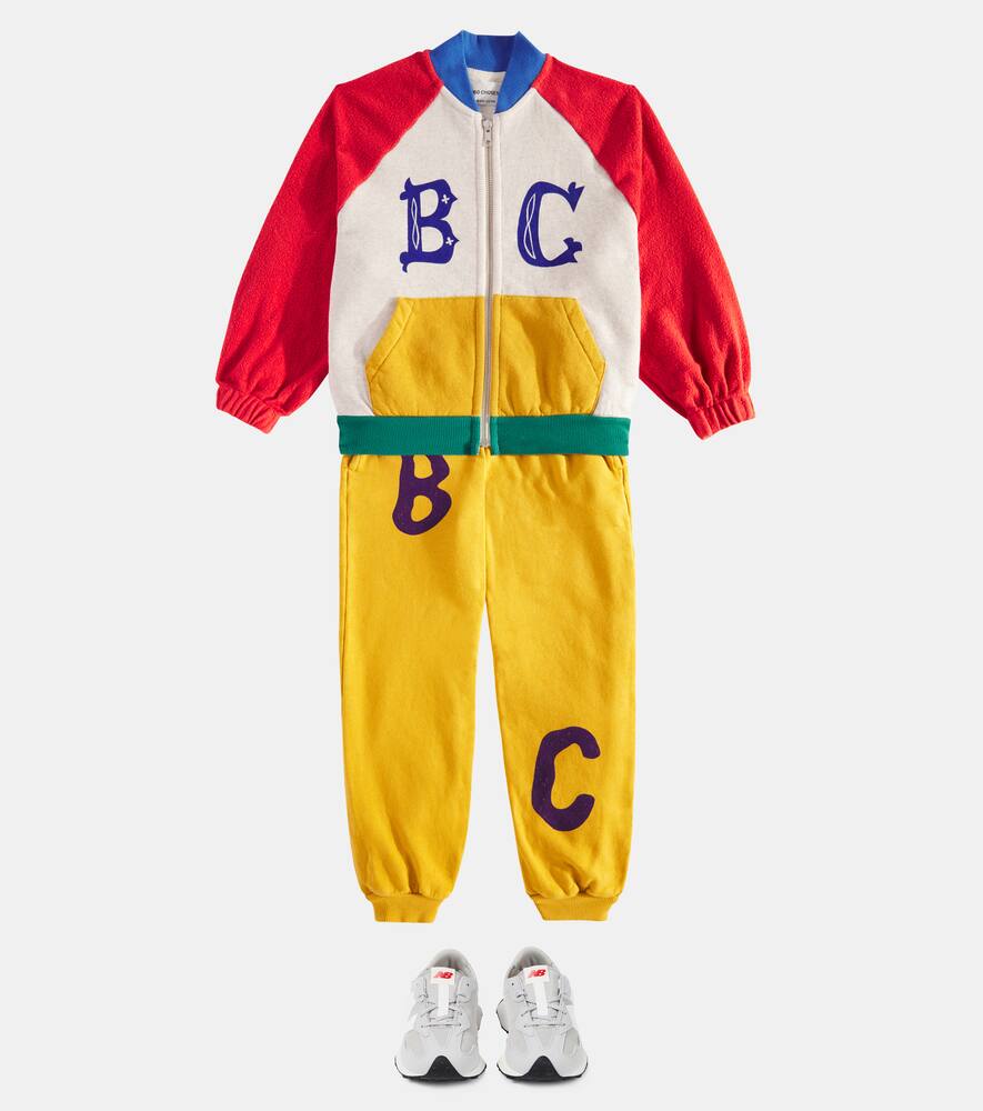Bobo Choses Bc Colorblocked Cotton Jacket In Multicoloured