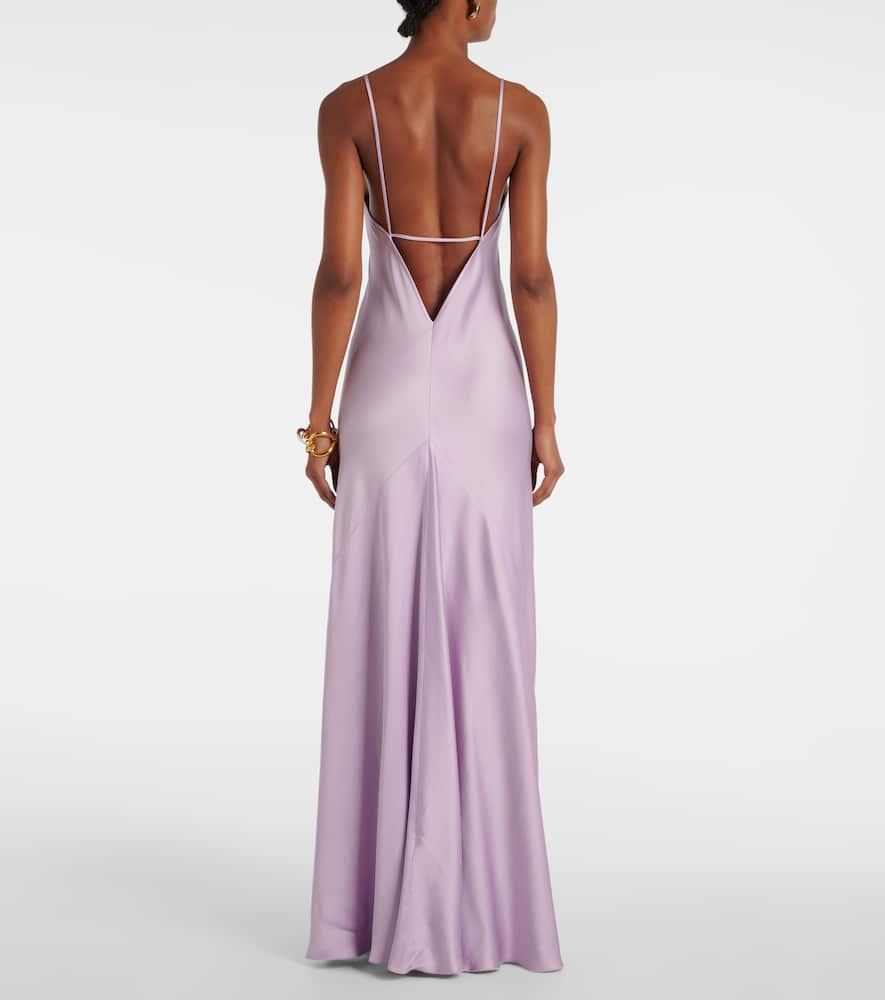 Victoria Beckham Cami Dress In Purple