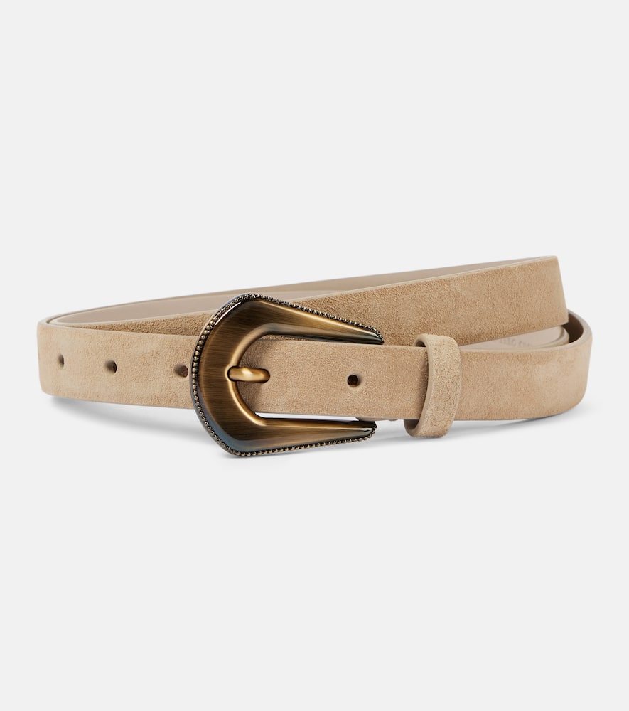 Brunello Cucinelli Suede belt