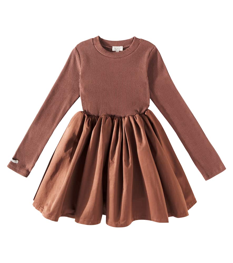 Donsje Furre cotton-blend dress