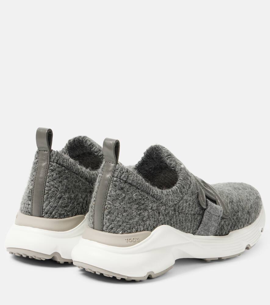 Tod's Chic Slip-on Sneakers For Women In Grey