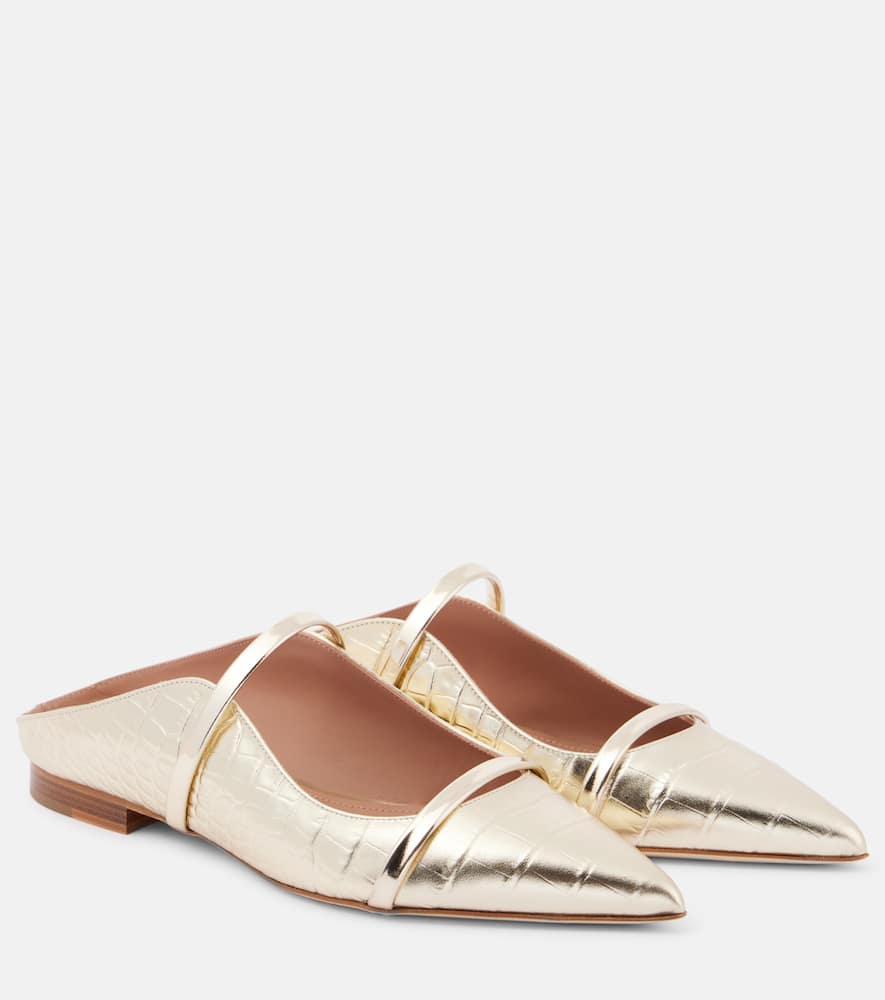 Maureen leather mules