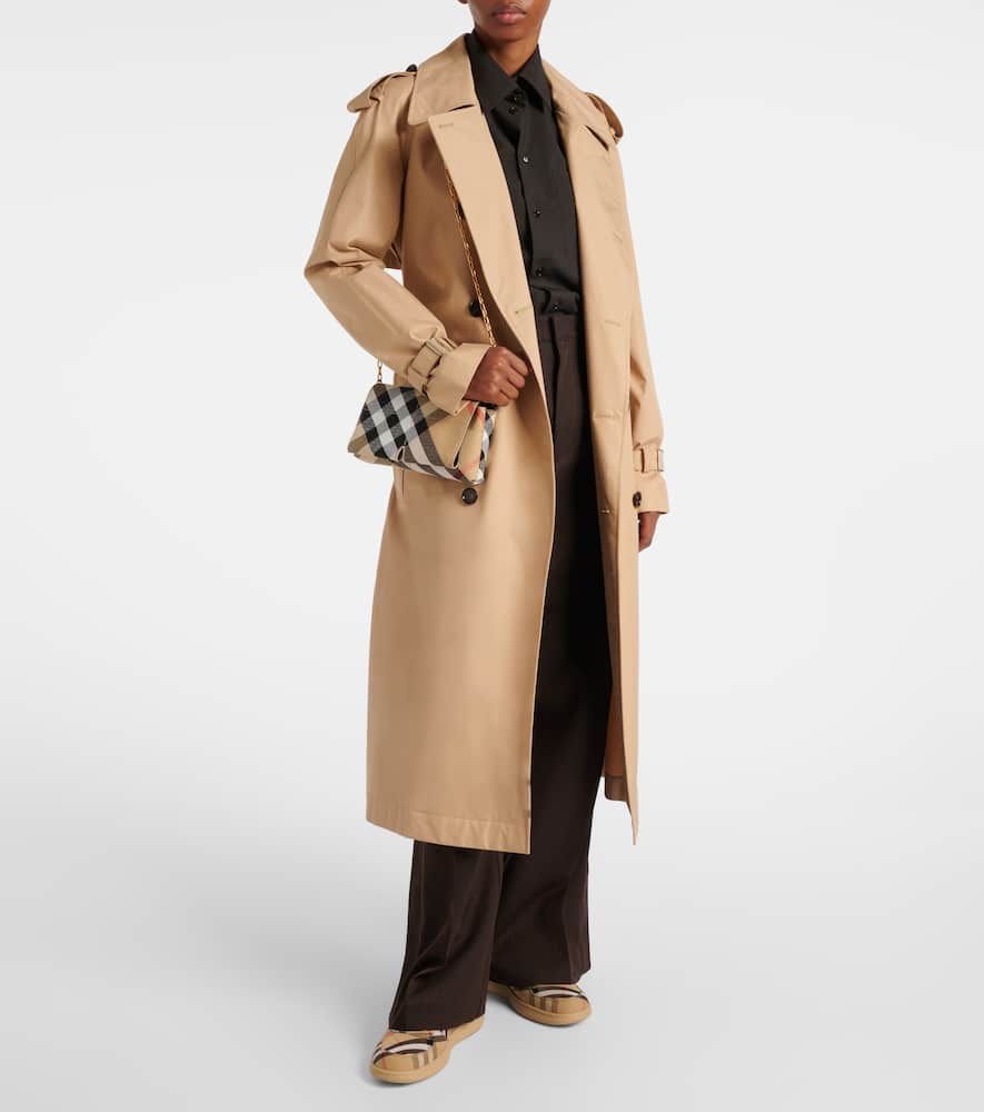 Burberry Stylish Fabric Bag For Everyday In Beige