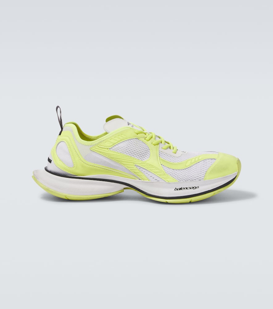 Balenciaga Circuit Sneakers In Yellow/white