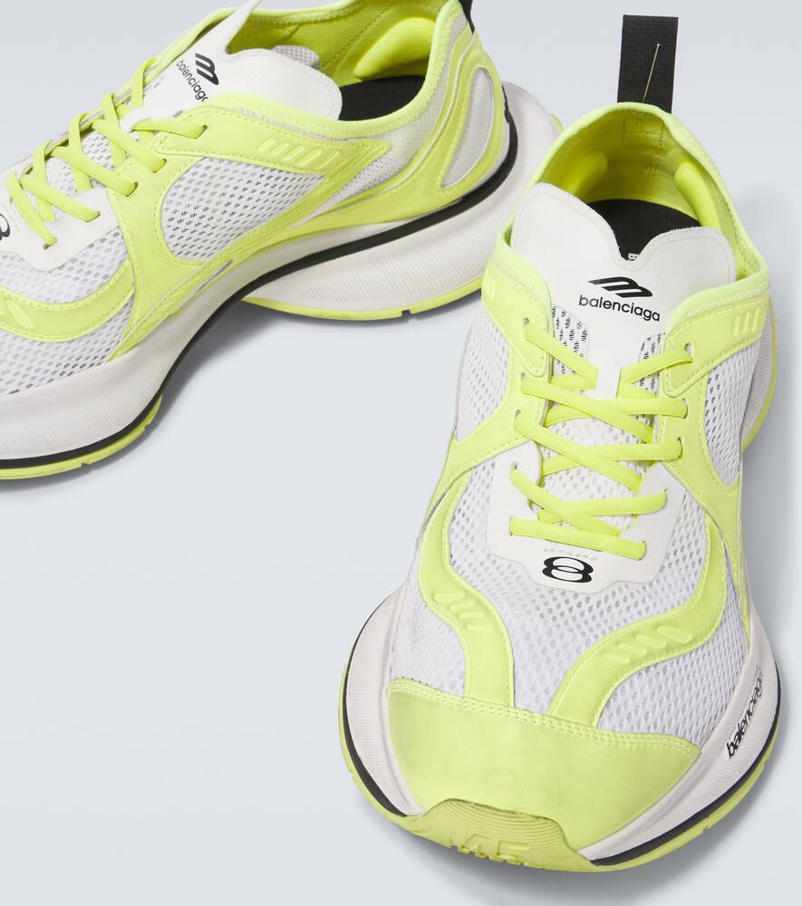 Balenciaga Circuit Sneakers In Yellow/white