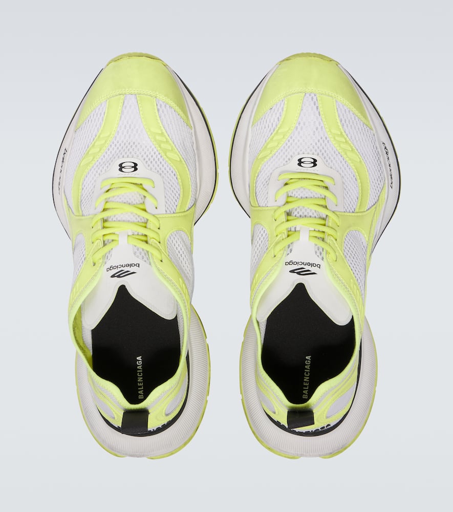 Balenciaga Circuit Sneakers In Yellow/white