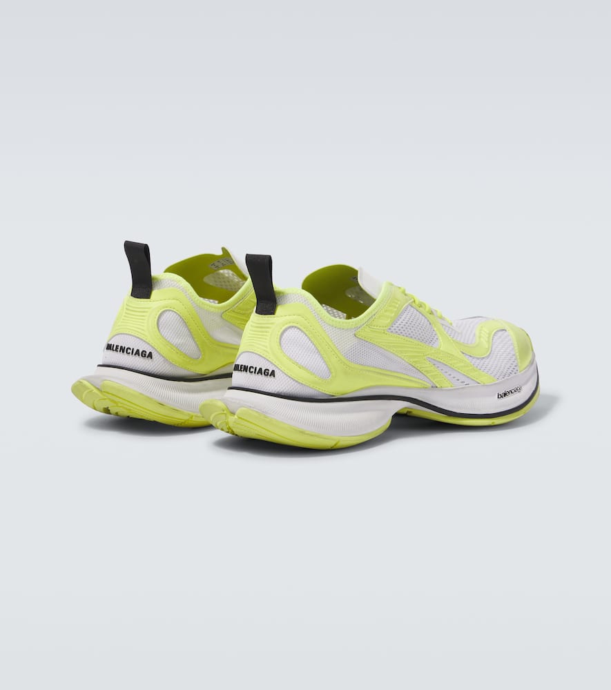 Balenciaga Circuit Sneakers In Yellow/white