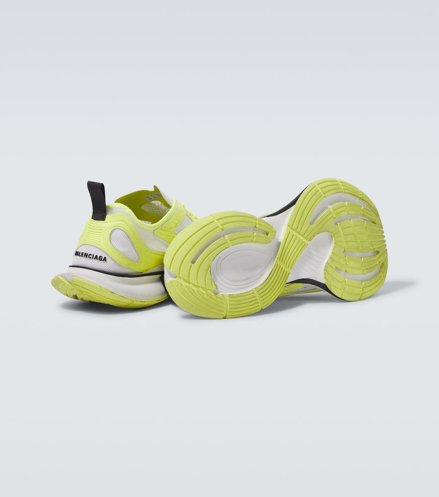 Balenciaga Circuit Sneakers In Yellow/white