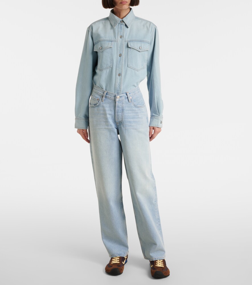  Agolde Agolde V-waist Baggy Straight Jeans 