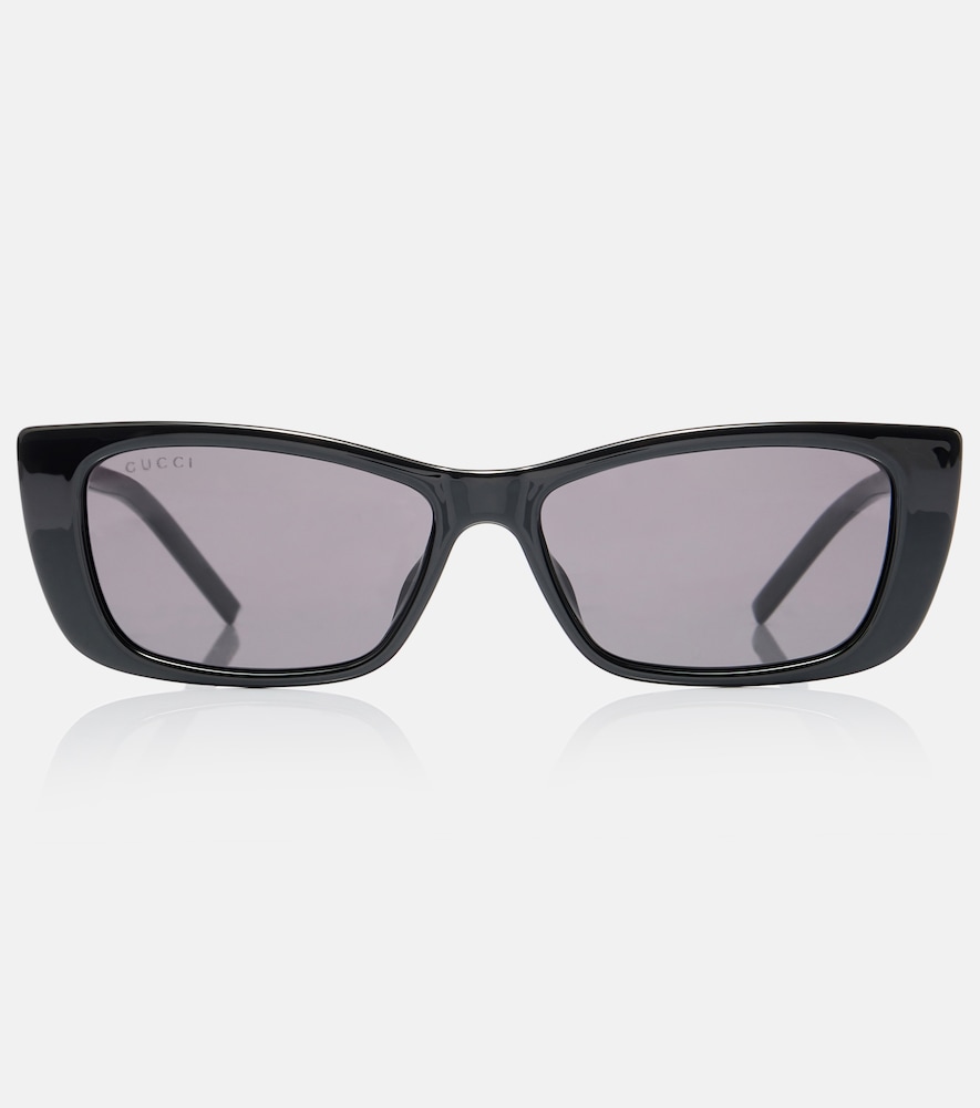 Gucci Logo rectangular sunglasses