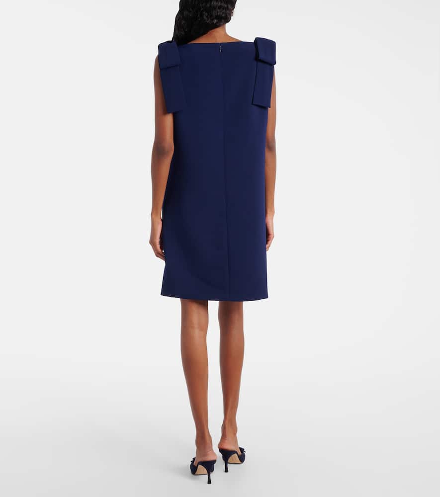 Carolina Herrera Bow-detail Embroidered Shift Dress