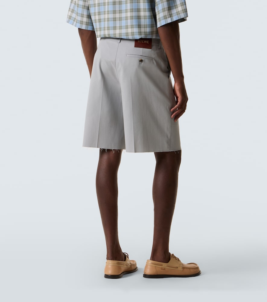  Loewe Loewe Shorts Anagram Aus Baumwoll-twill 