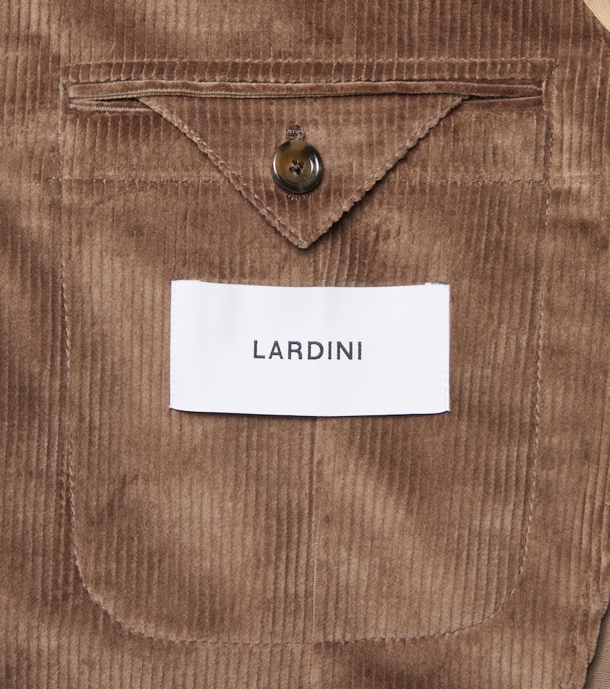  Lardini Lardini Blazer De Pana De Algodón 