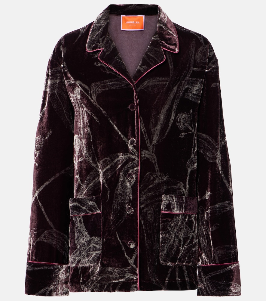 La DoubleJ Chemise de pyjama en satin fleurs 441 €