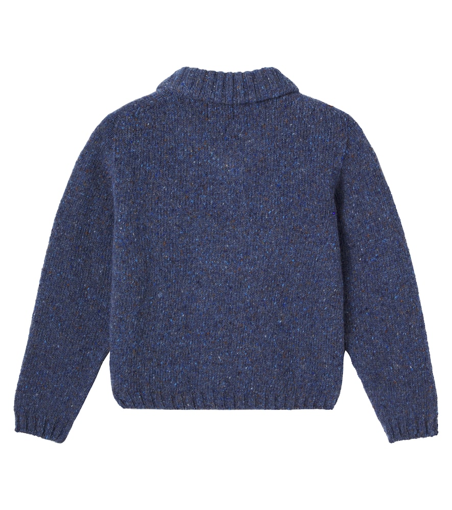 Cozmo Palermo Wool-blend Sweater In Blue