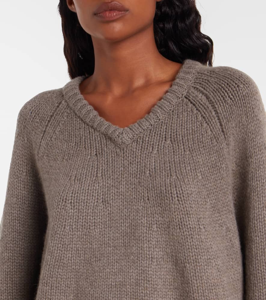 Lisa Yang Oia Oversized Cashmere Sweater In Brown