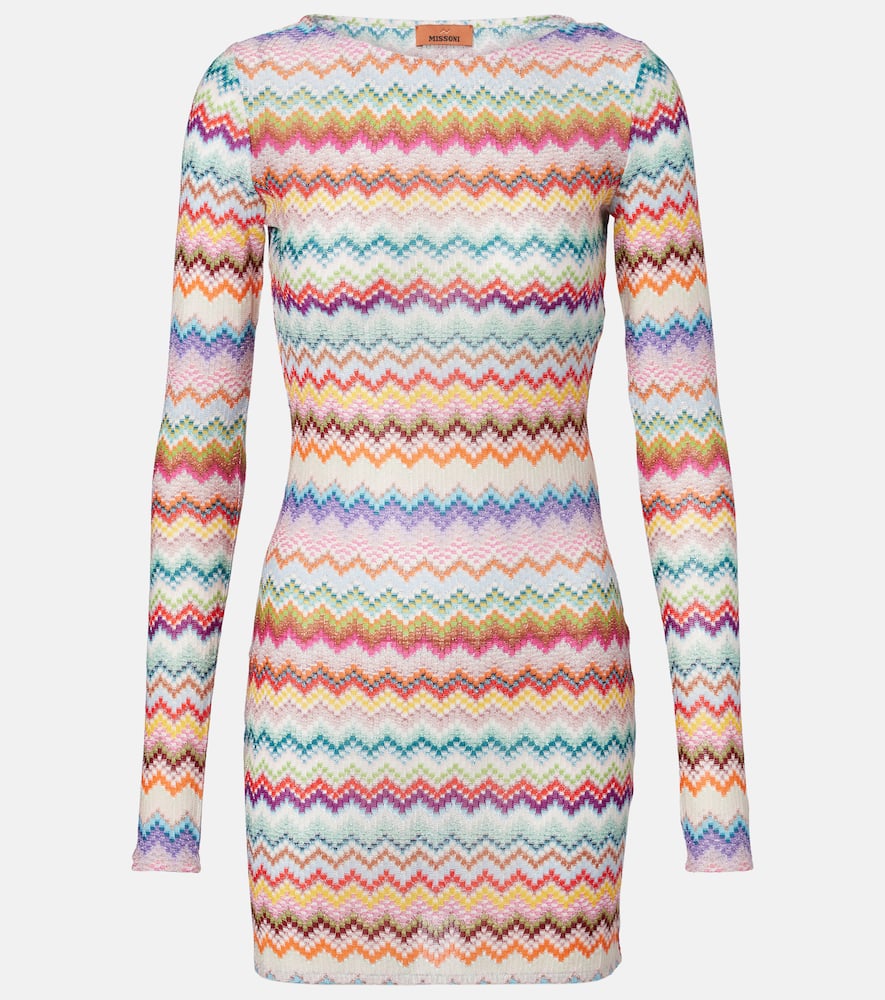 Missoni Zig Zag Lamé T-shirt In Multi