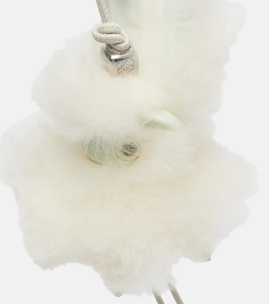  Loewe Loewe Bunny Shearling Bag Charm 