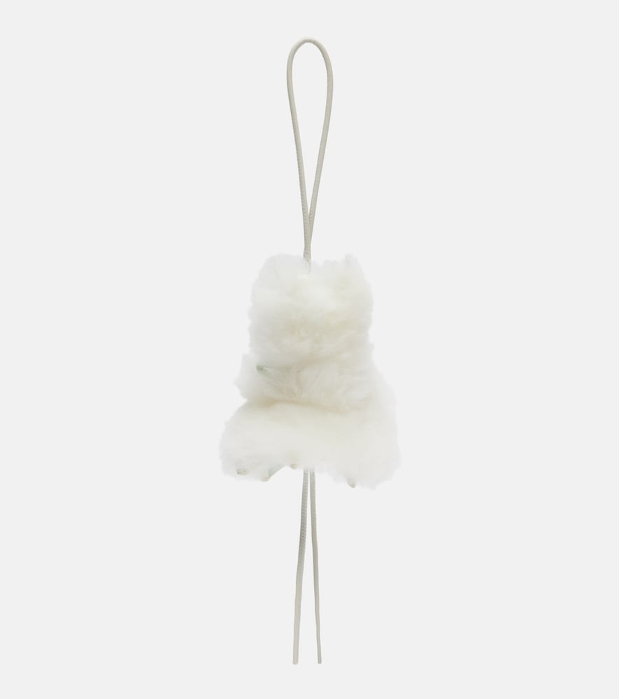  Loewe Loewe Bunny Shearling Bag Charm 