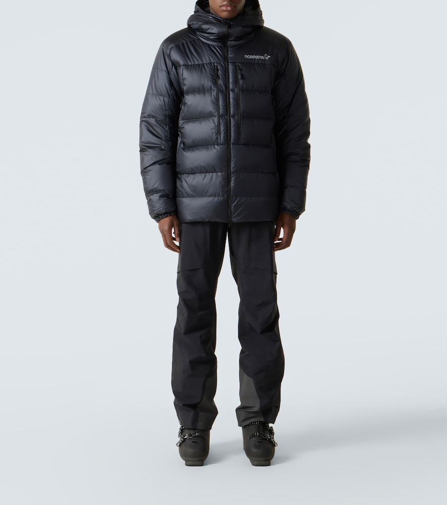  Norrona Norrã¸na Trollveggen Hooded Down Ski Jacket 