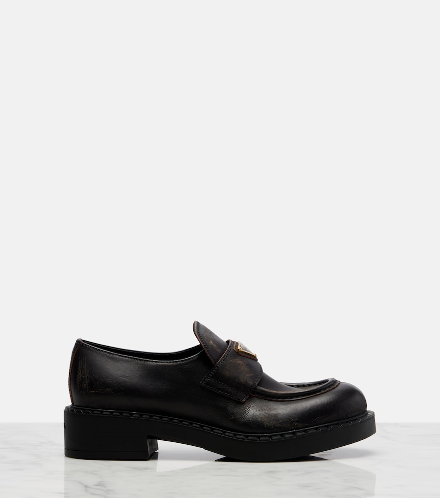  Prada Prada Loafers Aus Leder 