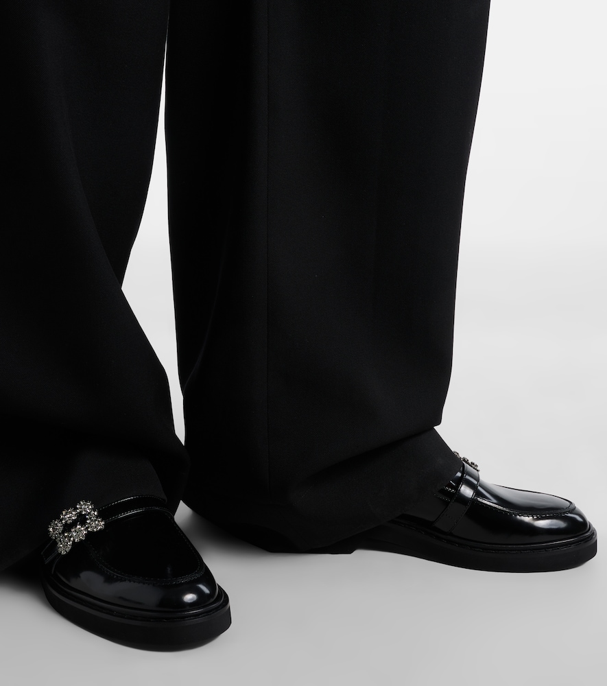 Viv' Rangers Leather Slingback Loafers