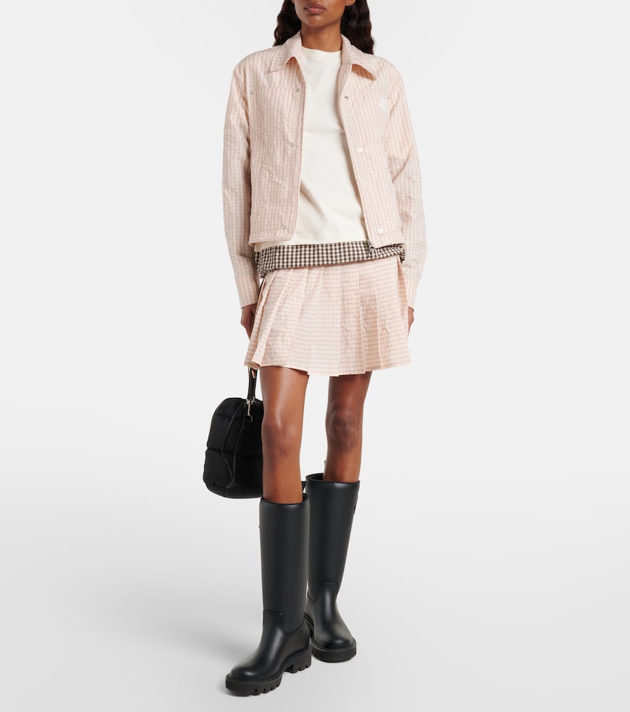  Moncler Moncler Jacke Aus Einem Baumwollgemisch 
