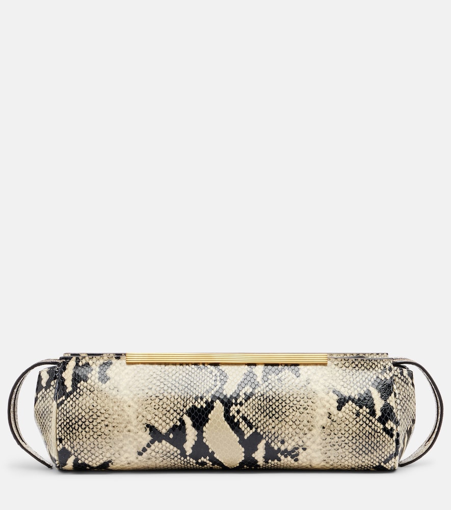 Khaite Donna leather clutch