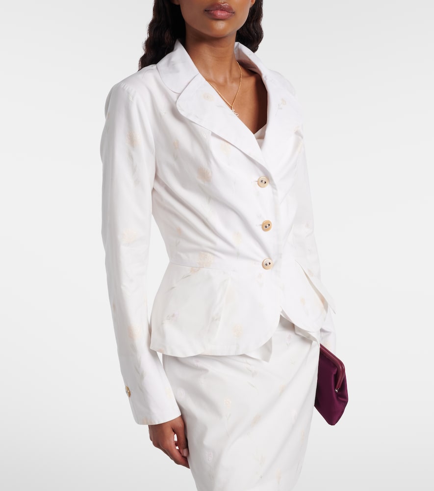 Vivienne Westwood Bettina floral cotton-blend blazer